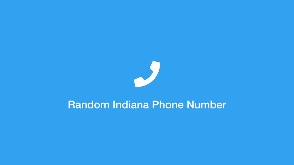 Random Indiana Phone Number