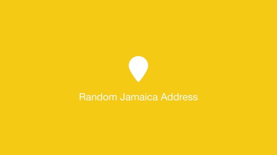 Random Jamaica Address
