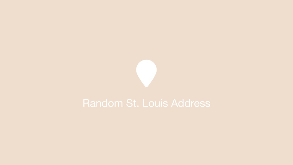 Random St. Louis Address