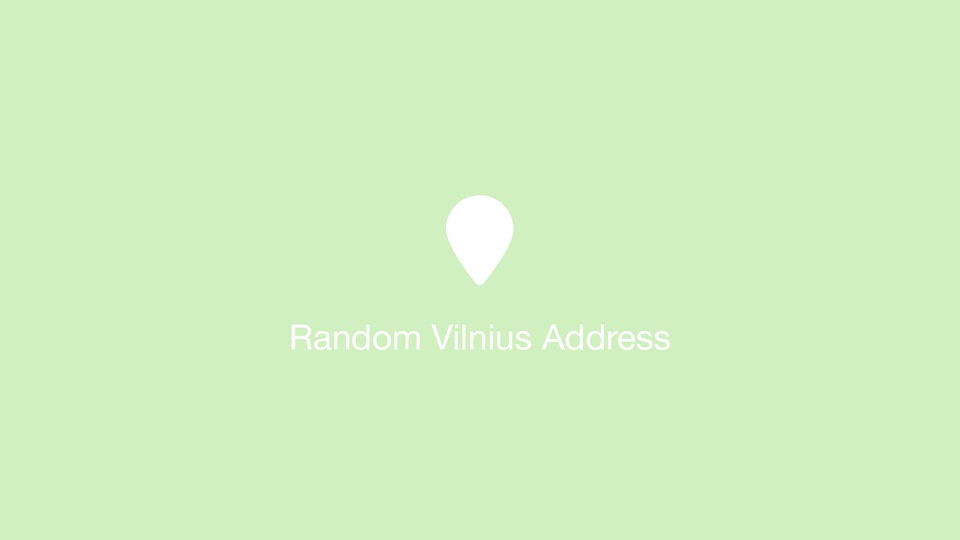 Random Vilnius Address
