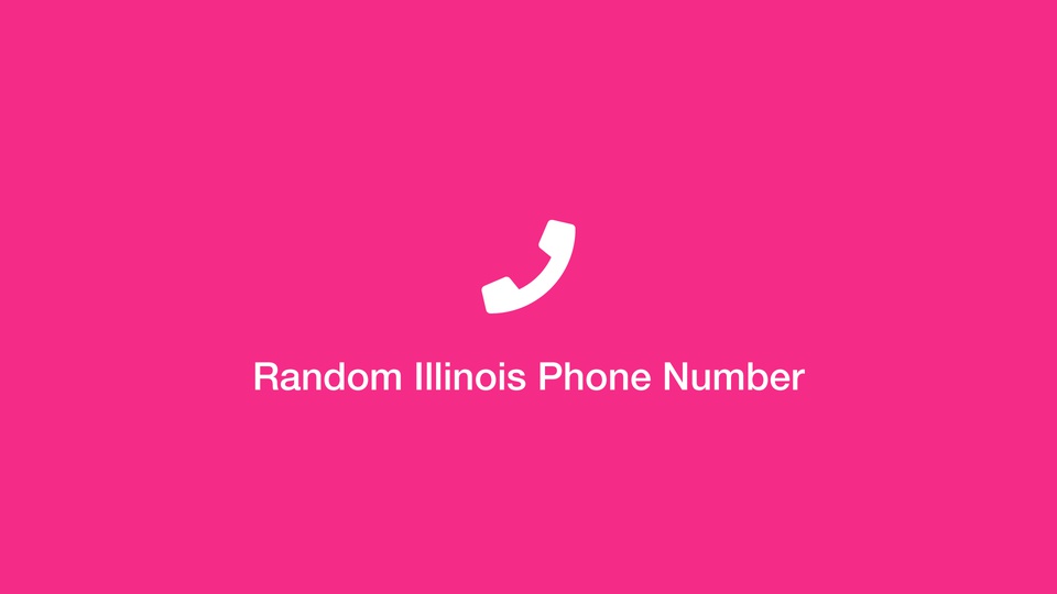 Random Illinois Phone Number