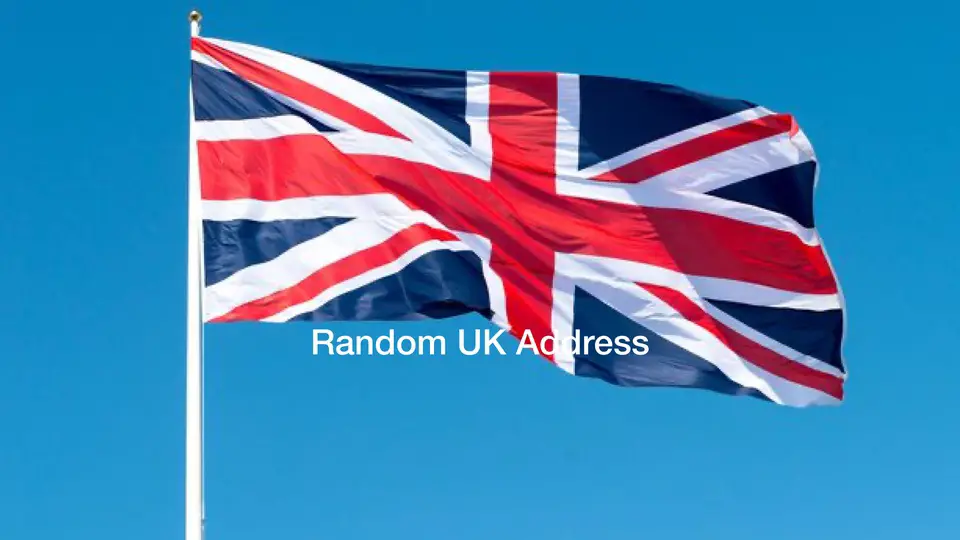 Random UK Address