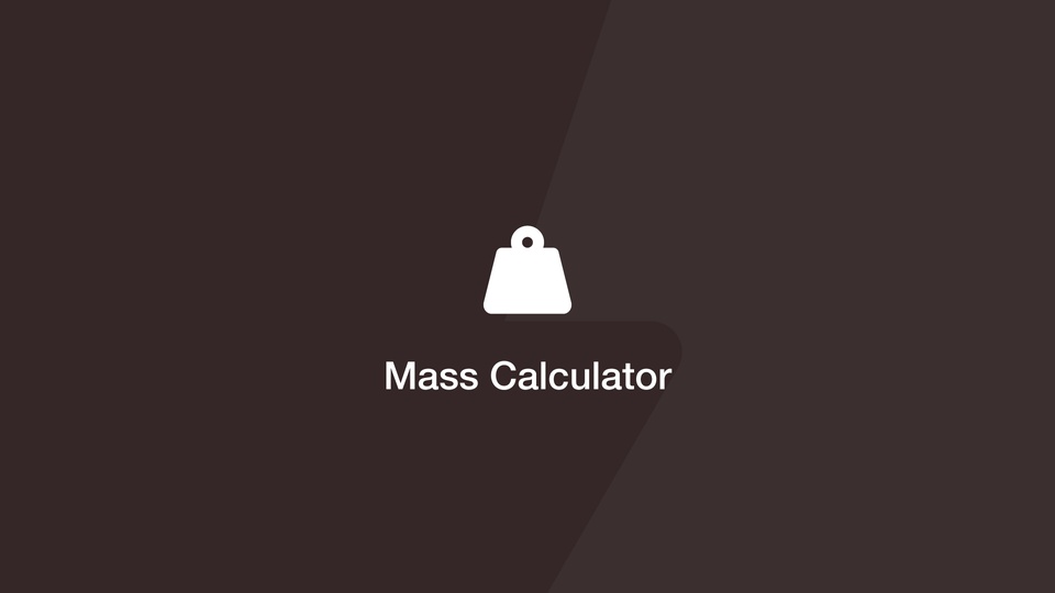 Mass Calculator