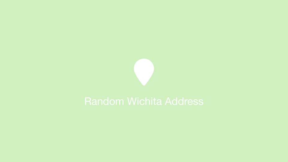 Random Wichita Address