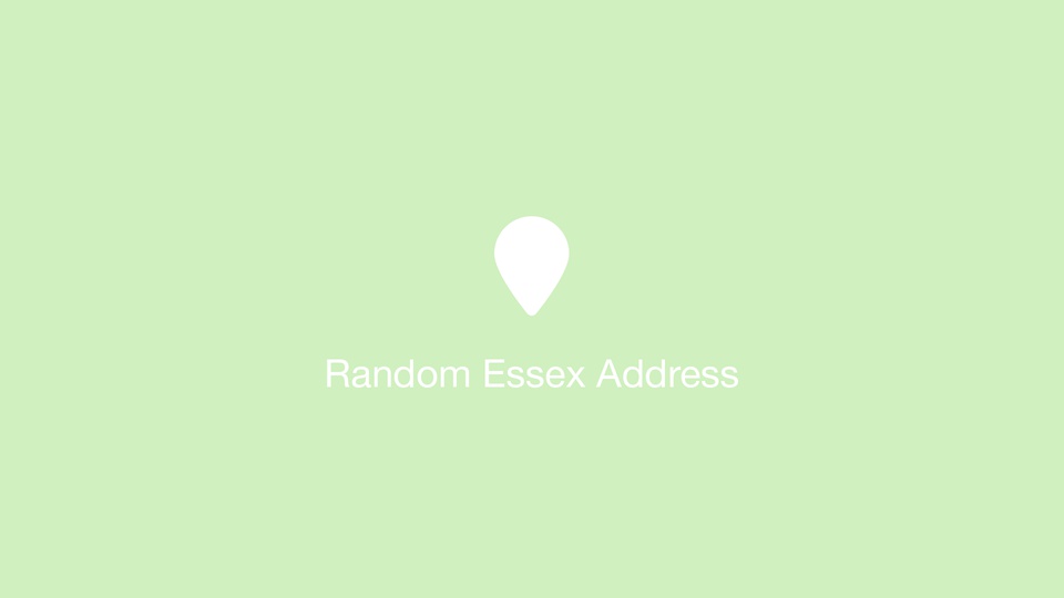 Random Essex Address