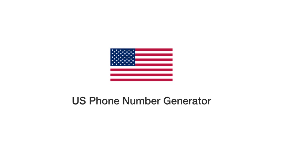 Random US Phone Number