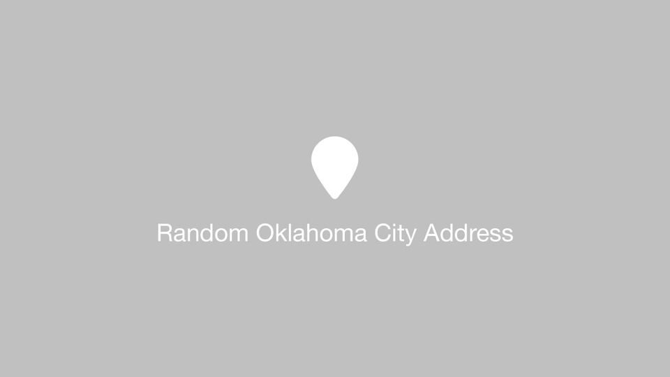 Random Oklahoma City Address