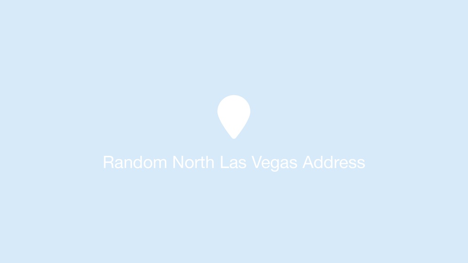Random North Las Vegas Address