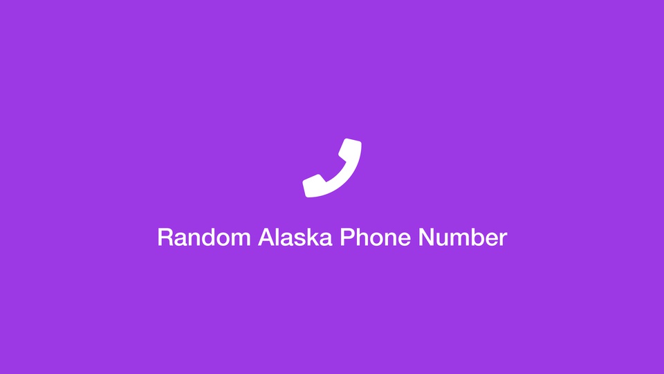 Random Alaska Phone Number