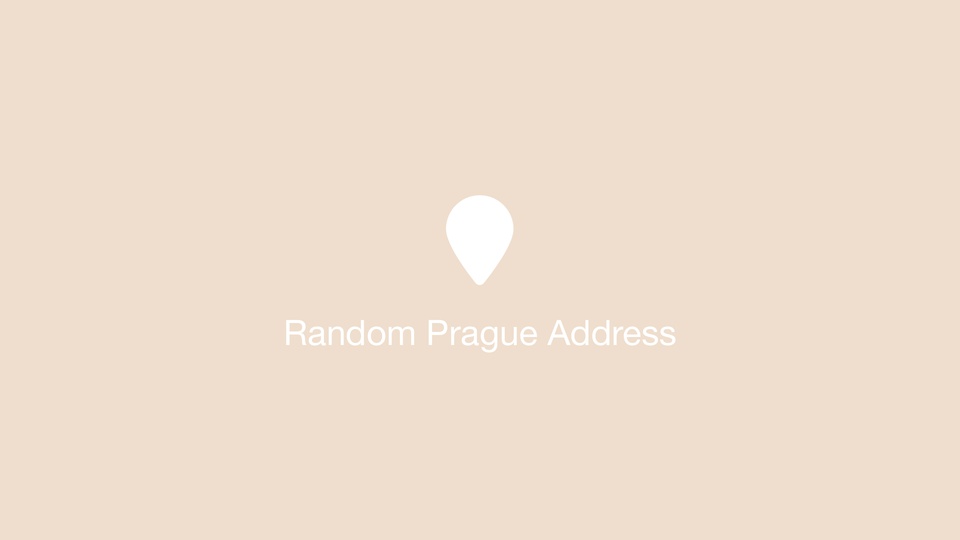 Random Prague Address