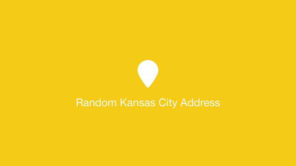 Random Kansas City Address