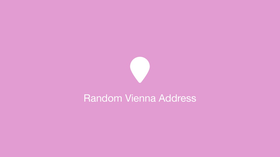 Random Vienna Address